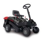 Aufsitzrasenmäher MR224-61 Scheppach – 6.8PS | 61cm Schnittbreite | 150L Fangsack | Elektro-Start – Bild 3