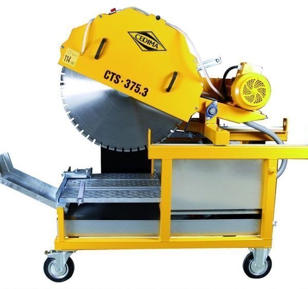 CEDIMA CTS-375.3 – Blocksteinsäge (mit oder ohne Diamantscheibe)