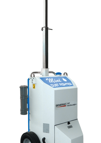 GENERAC Dust Fighter DF Mini elektrischbetriebenes Staubbindesystem
