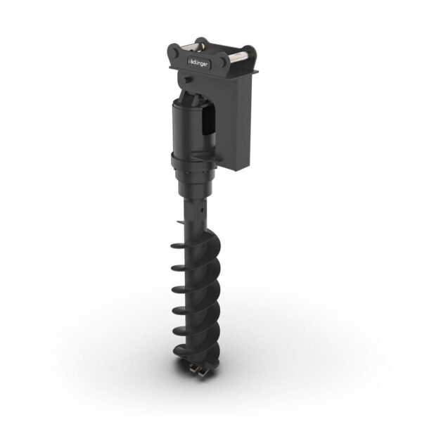 Rädlinger REB02 mit MS01 oder MS03| Erdbohrgerät für Minibagger 1,0 – 3,5 to.