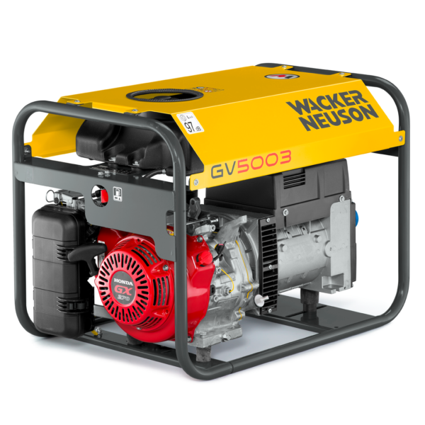WACKER NEUSON GV 2500A benzinbetriebener Stromerzeuger 230 Volt | 2,5 kVA