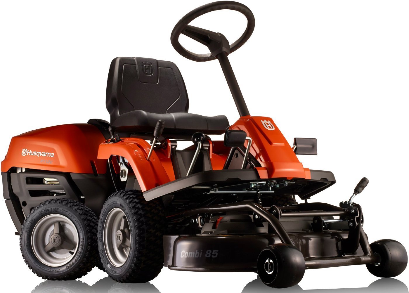 Husqvarna_R_112C_20190213_1800x1800.jpg Husqvarna Frontmäher R 112C inkl. Mähdeck Combi 85 – Modell 2022 – Bild 1