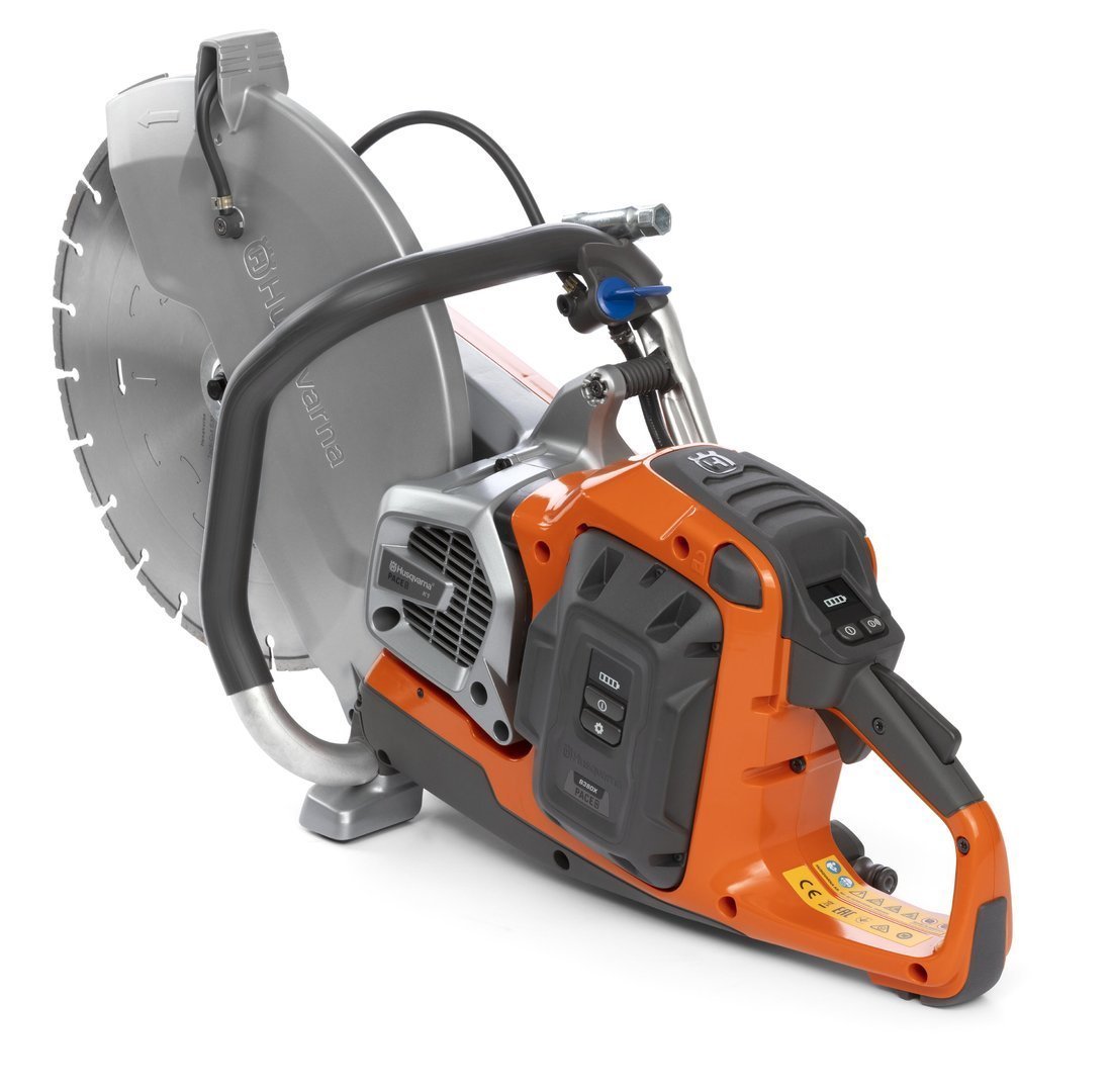 K1-7-6.jpg HUSQVARNA K1 PACE Akku Trennschleifer VORFÜHRGERÄT mit 2 AKKUS, LADEGERÄT & KISTE – Bild 1
