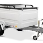 TPV Kofferanhänger 1300kg KT-EB3 Geschlossen Gebremst Alu-Zink