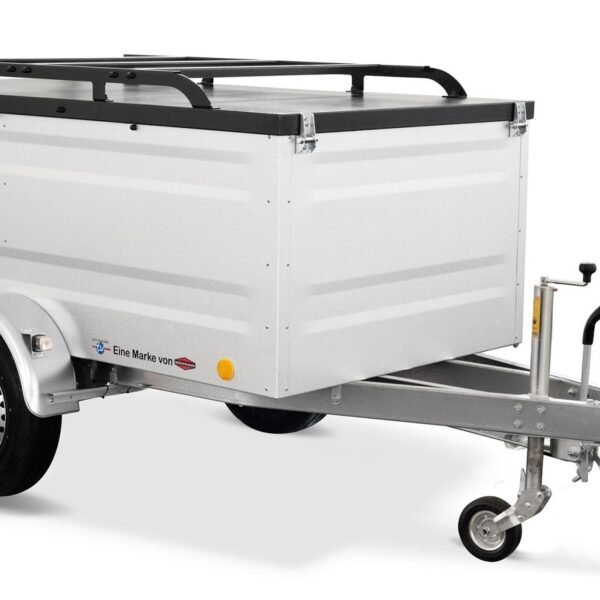 TPV Kofferanhänger 1300kg KT-EB3 Geschlossen Gebremst Alu-Zink