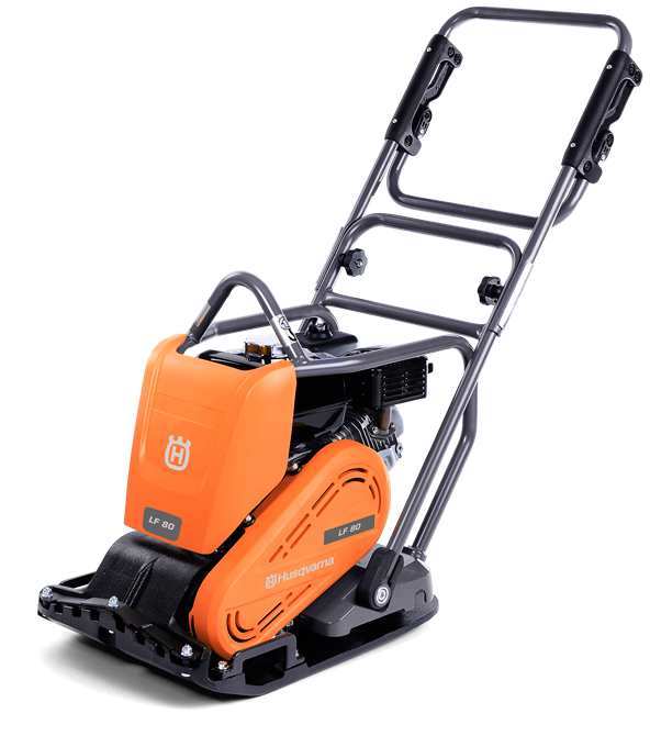 LF80L.png HUSQVARNA LF 75 / LF 80 L – Gebrauchtgerät – Rüttelplatte vorlaufend mit 84 kg – Bild 1