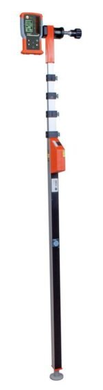 NEDO Laser-Messfix | Messlatte / Teleskopmesslatte 1,37 – 5,17 mtr.