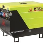 PRAMAC P 6000 TYA AVR dieselbetriebener Stromerzeuger 230 / 400 V | 6,9 kVA (E-Starter)