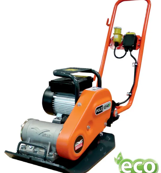 BELLE LESCHA PCLX 12/40E 230 Volt – elektrische Rüttelplatte vorlaufend mit 50 kg