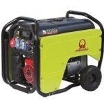 PRAMAC S 5000 THI AVR benzinbetriebener Stromerzeuger 230 / 400 V | 6,3 kVA