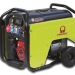 PRAMAC S 8000 THB AVR benzinbetriebener Stromerzeuger 230 / 400 V | 8,3 kVA (E-Starter)