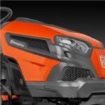 HUSQVARNA TC 242 T mit Schneeschild 120Plus & Gartentraktoren Anhänger 275 – Bild 6