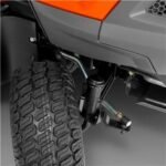 HUSQVARNA TC 242 T mit Schneeschild 120Plus & Gartentraktoren Anhänger 275 – Bild 9