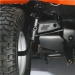 HUSQVARNA TC 242 T mit Schneeschild 120Plus & Gartentraktoren Anhänger 275 – Bild 10