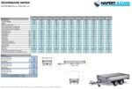 Hapert Azure H-2 – 2700 – 4050 x 1800 Bereifung 185R14C – Bild 4