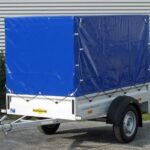 Humbaur HA752111 KV Planenaufbau 1300 mm blau