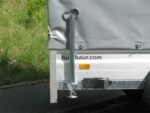 Humbaur HA132513 KV Klappbare Vorderwand | Hochplane 1400 mm – Bild 9