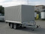 Humbaur HT203116 Planenaufbau LH 1600 mm – Grau