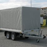 Humbaur HT203116 Planenaufbau LH 1600 mm – Grau