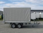Humbaur HT203116 Planenaufbau LH 1600 mm – Grau – Bild 4