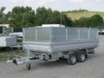 Humbaur HTK 3500.37 ALU E-Pumpe, Stahlblechaufsatz 600 mm