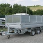 Humbaur HTK 3500.37 ALU E-Pumpe, Stahlblechaufsatz 600 mm
