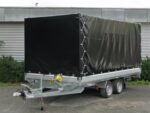 Humbaur Universal 3000 Seilwinde, Alu Bordwände 350 mm, Auffahrbohlen – Bild 2
