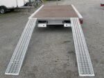 Humbaur Universal 3000 Seilwinde, Alu Bordwände 350 mm, Auffahrbohlen – Bild 3