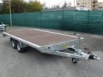 Humbaur Universal 3000 Seilwinde und Auffahrbohlen