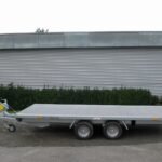 Humbaur Universal 3000 Seilwinde, Auffahrbohlen u Aluboden