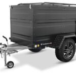 Offroad Anhänger 1000kg verzinkt KT-EB2 Plus mit Bordwanderhöhung