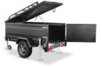 Offroad und Dachzelt Anhänger 1000kg schwarz KT-EB2 – Bild 2