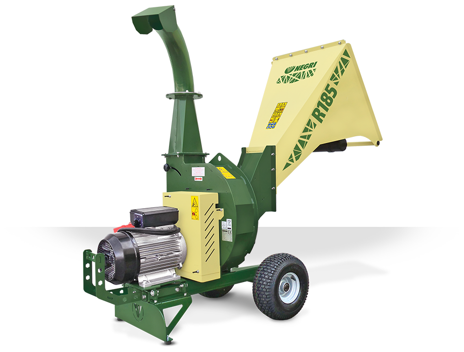 negri-bio-trituratori-R185EHP15-1.png NEGRI Biohäcksler R185 / Elektro-Häcksler mit Transporträder – Bild 1