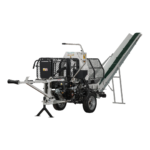 LUMAG SSA400G | Benzin-Sägespaltmaschine mit Fördenband